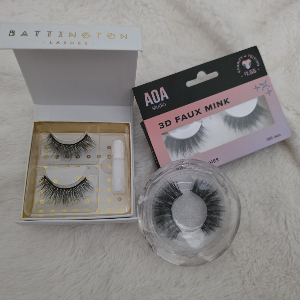 Battington and AOA Studio False Eyelash Set